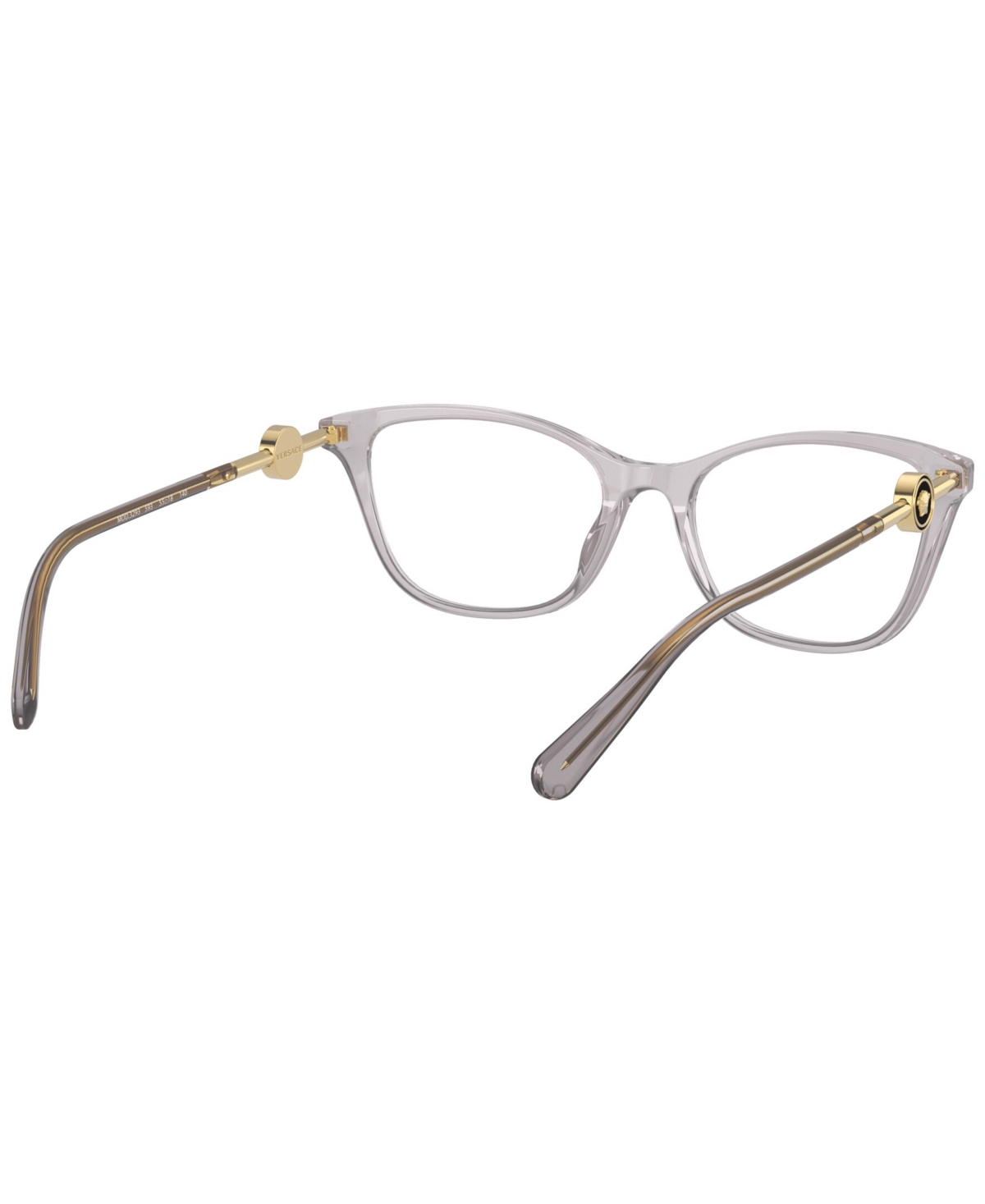 Versace Demo Cat Eye Ladies Eyeglasses Ve3293 5305 55 In Gray