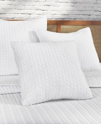 Cayman Quilted Decorative Pillow, 20" x 20"