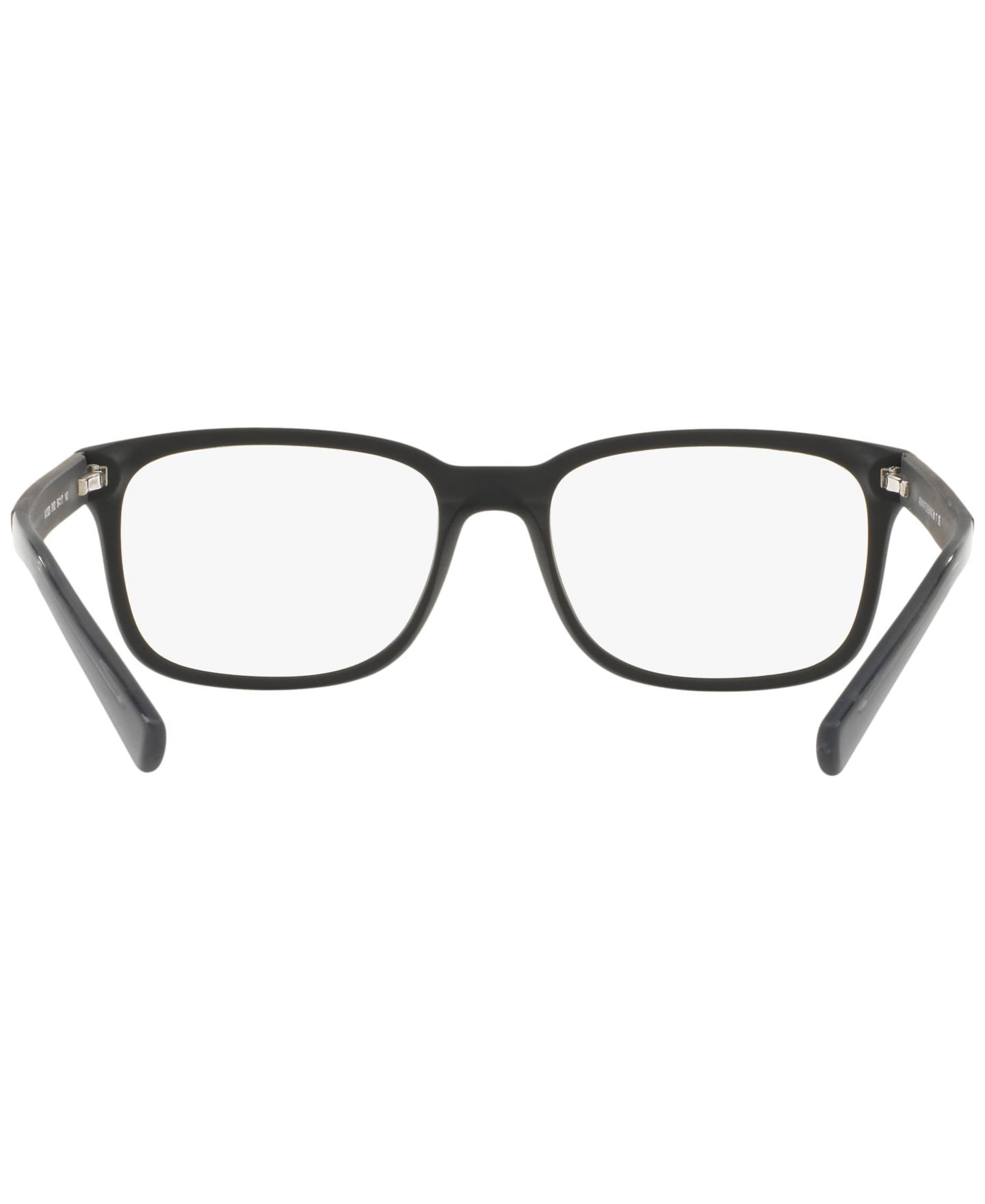 Мужские очки A|X Armani Exchange Armani Exchange Man Square Plastic AX3029 Eyeglasses, цвет: Матовый чёрный — фото 4