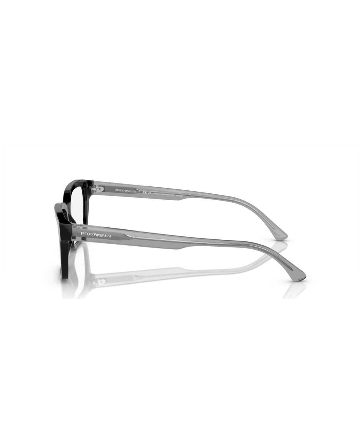 Emporio Armani Men's Eyeglasses, Ea3192 In Shiny Black