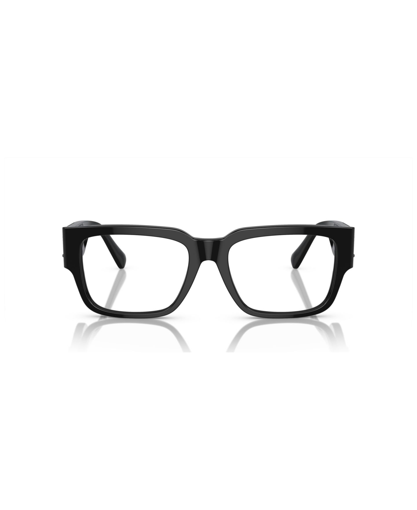Мужские очки Versace Man Square Plastic VE3350 Eyeglasses, цвет: Чёрный — фото 2