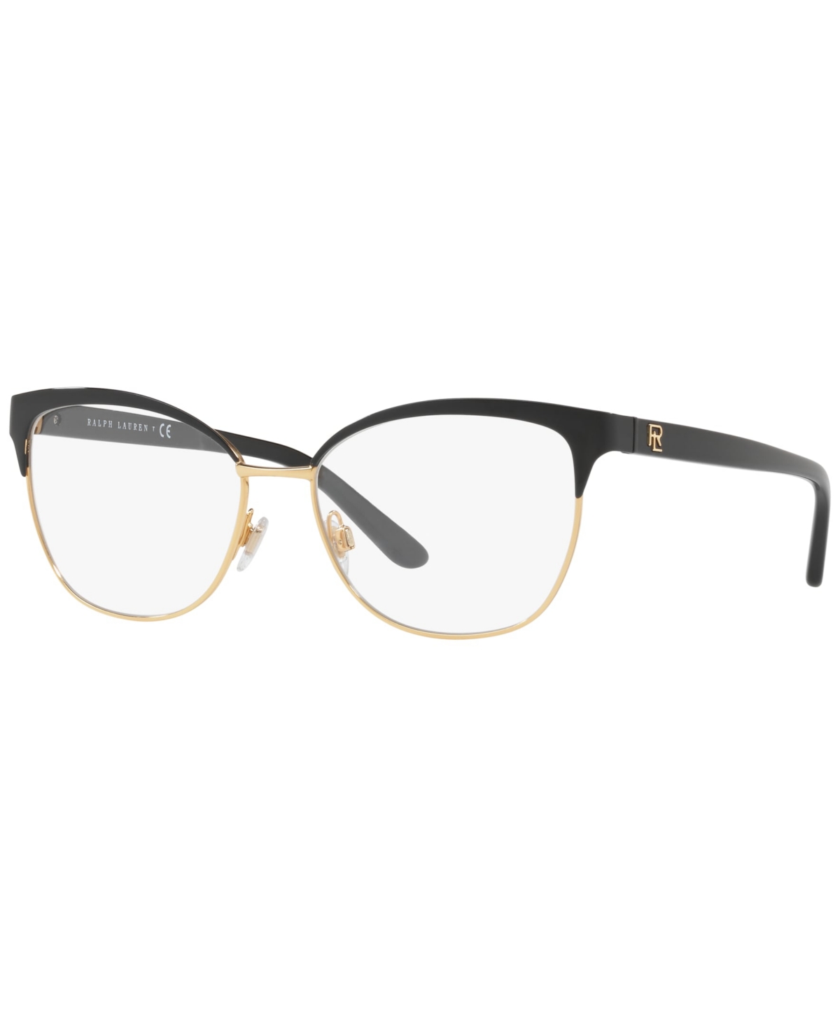 Women's Eyeglasses, RL5099 - Shiny Black On Gold
