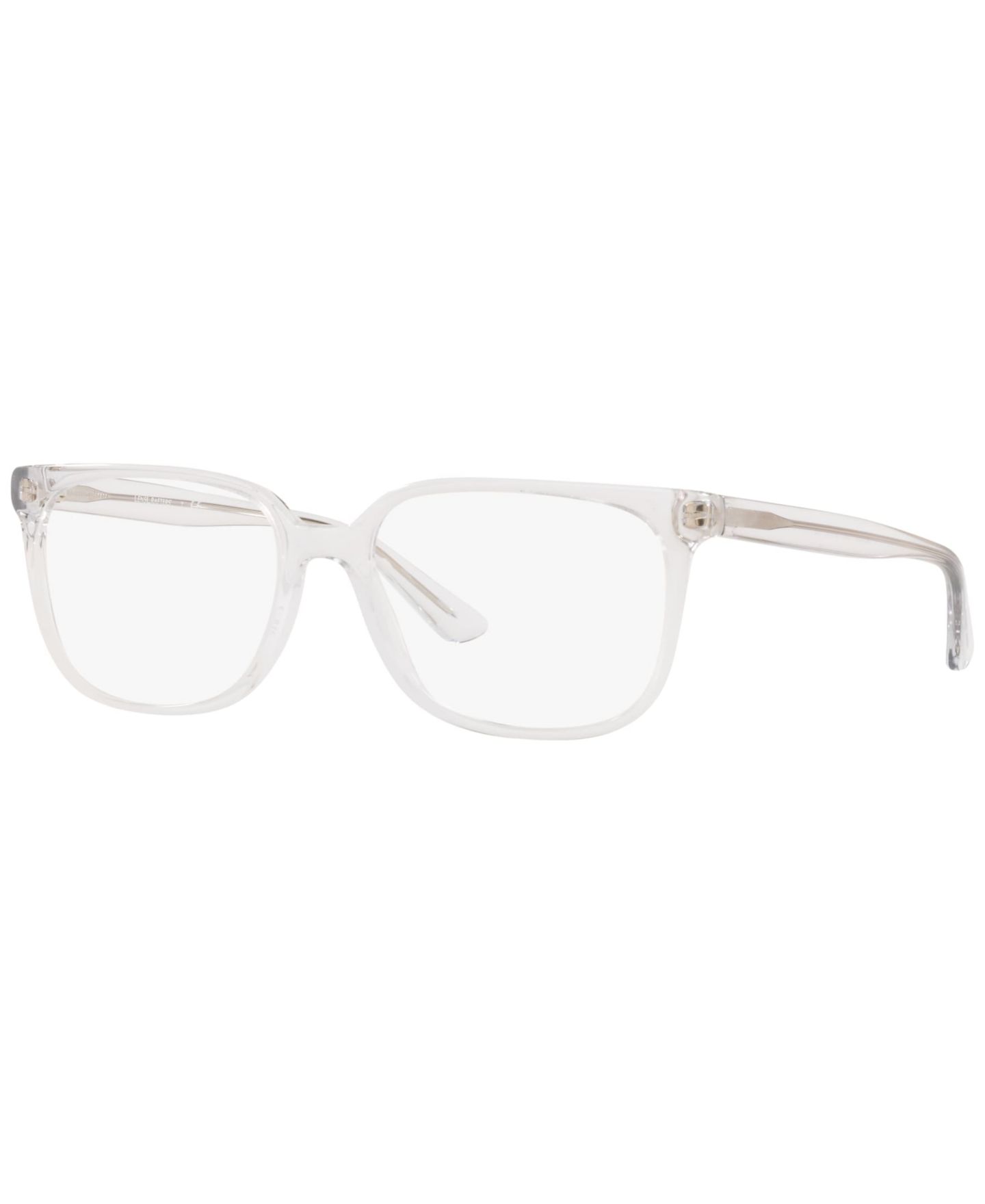 Мужские очки LensCrafters Man Rectangle Plastic EC2009 Eyeglasses, цвет: Прозрачный — фото 1