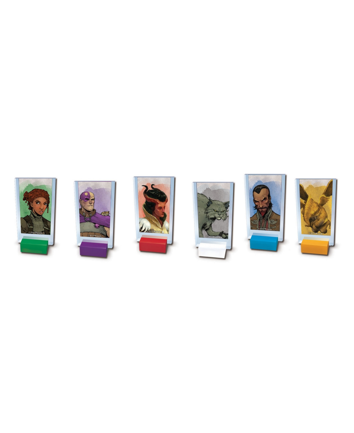 Clue Dungeons Dragons Board Game With Custom Tokens, 31 Pieces In Multi