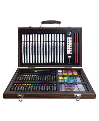 Multimedia Illustration Wood Art Set, 85 Pieces