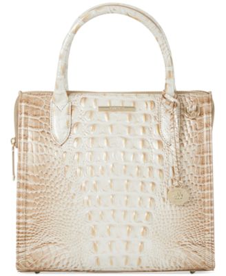 Caroline Melbourne Medium Leather Satchel Bag