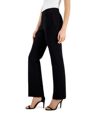 Women's Mid-Rise Pull-On Slash-Pocket Pants