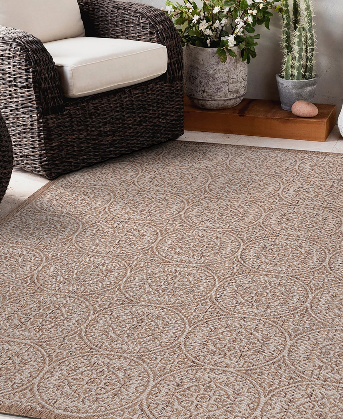 Main Street Rugs Bays Outdoor 121 Area Rug