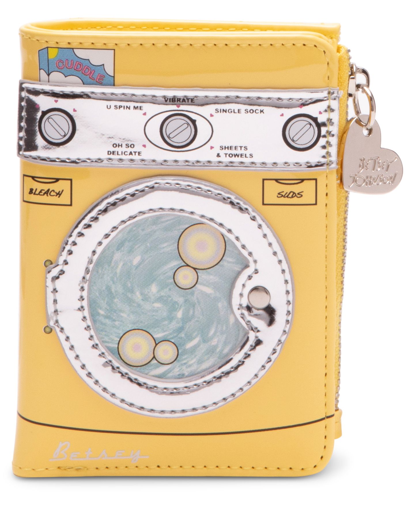 Женский кошелёк Betsey Johnson Spin Me Bifold Wallet, цвет: Жёлтый — фото 1