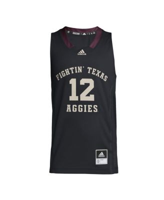 Adidas Big Boys #12 Black Texas A&M Aggies Replica Jersey - Macy's