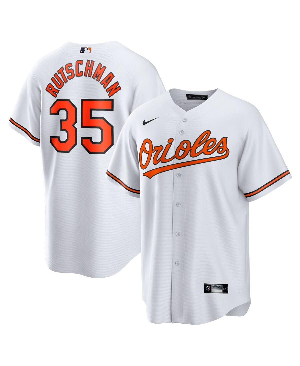 Men's Nike Adley RutschmanBaltimore Orioles Replica Player Jersey - White