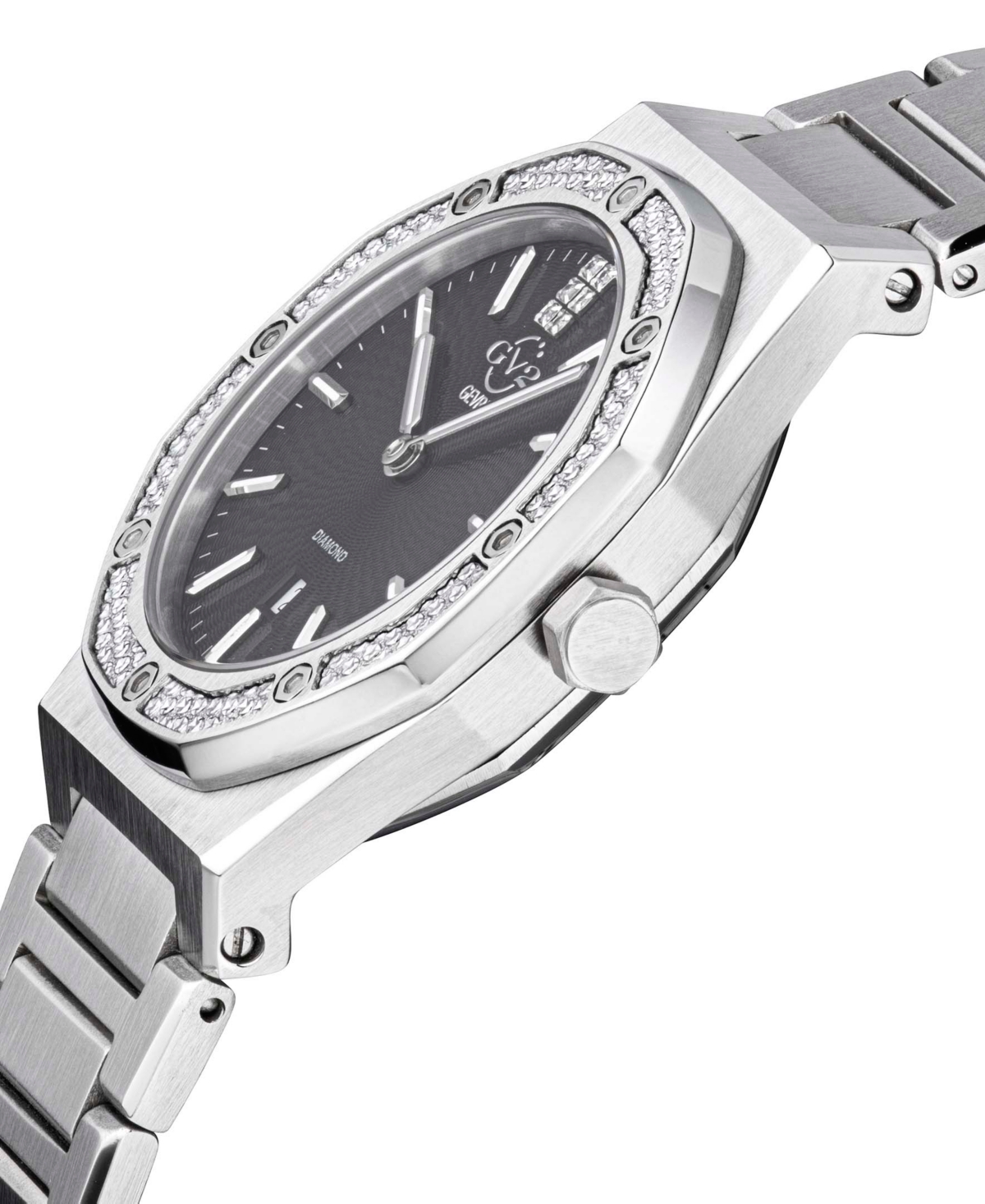 Shop Gv2 By Gevril Women's Palmanova Silver-tone Stainless Steel Watch 33mm