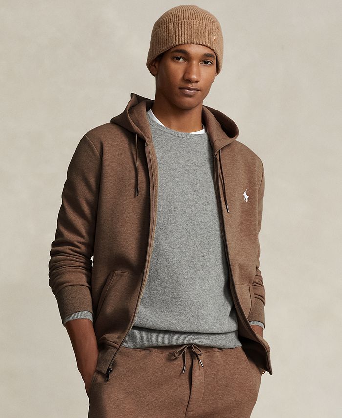 Polo men's sales full zip hoodie
