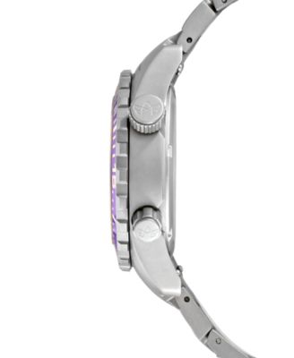 Women's Marina Diver's Multifunctional Titanium Bracelet Watch 40mm