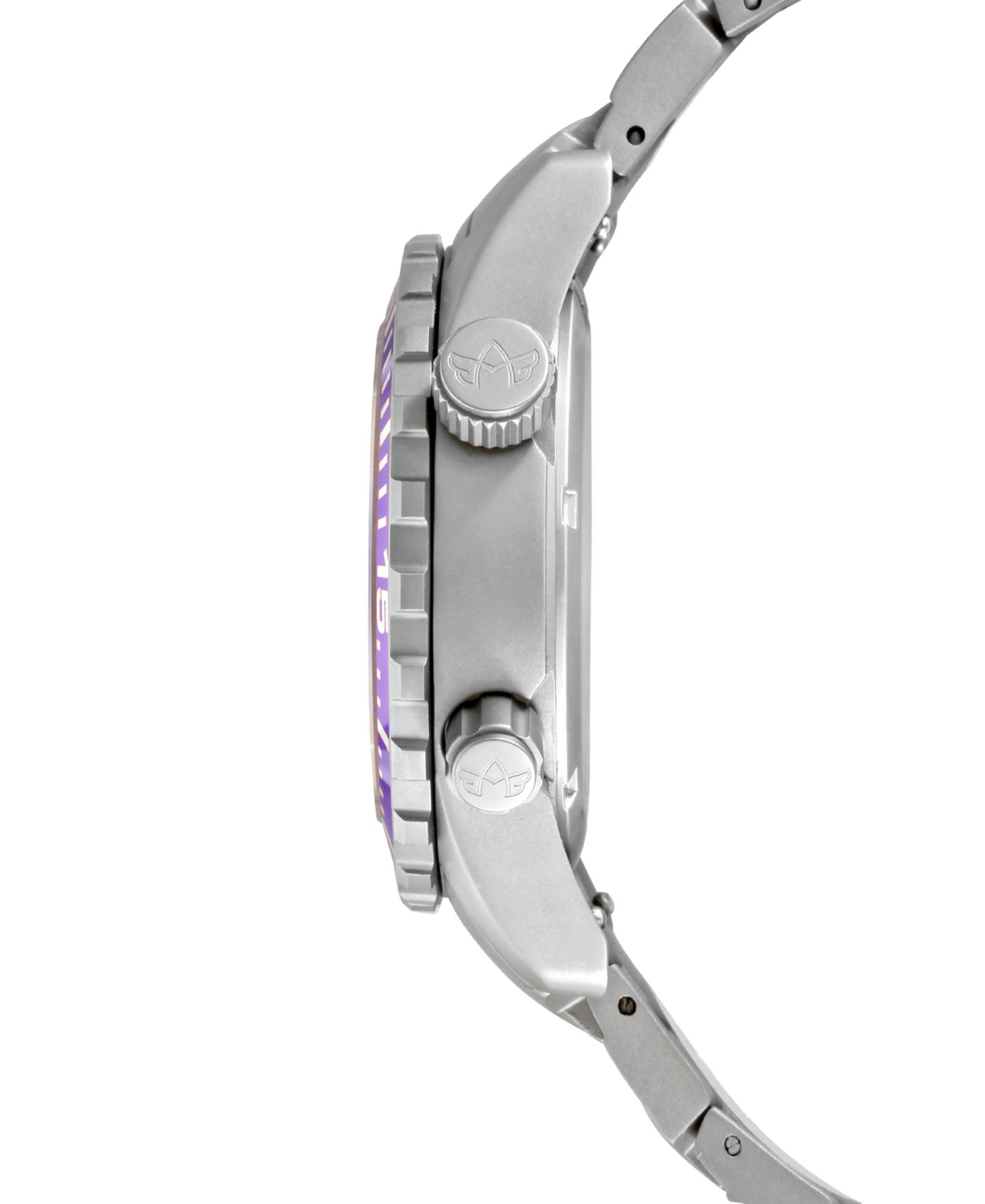 Женские часы Abingdon Co. Marina Diver's Multifunctional Titanium Bracelet Watch 40mm — фото 5
