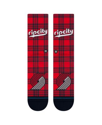 Men's and Women's Portland Trail Blazers 2023/24 City Edition Crew Socks