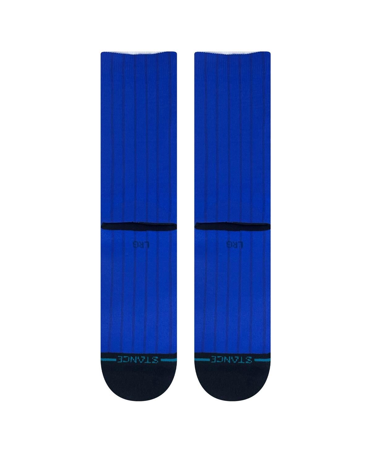 Shop Stance Men's And Women's  New York Knicks 2023/24 City Edition Crew Socks In Blue