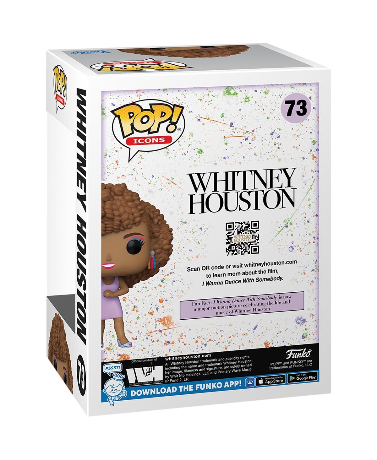 Shop Funko Whitney Houston Pop Icons Vinyl Figure In Multi