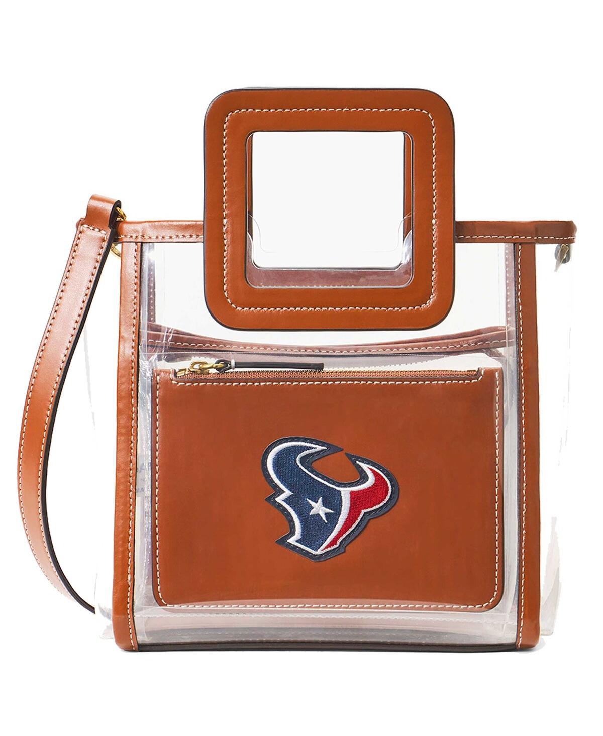 Shop Staud Women's  Houston Texans Clear Mini Shirley Bag