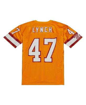 Men's John Lynch Orange Tampa Bay Buccaneers 1993 Authentic Jersey