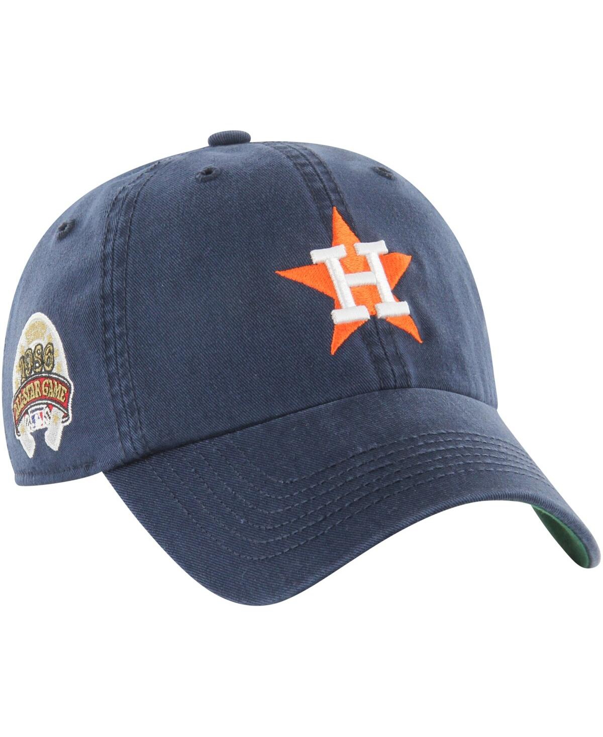 47 Brand Men's ' Navy Houston Astros Sure Shot Classic Franchise Fitted Hat