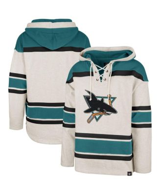 '47 Brand Men's Oatmeal San Jose Sharks Rockaway Lacer
