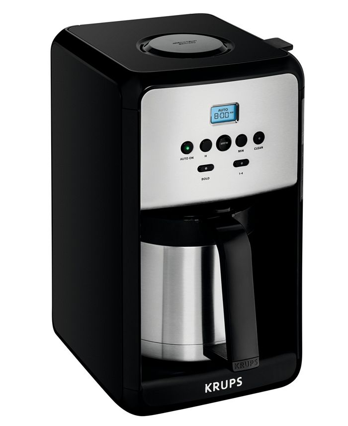 Krups ET351050 12Cup Savoy Programmable Thermal Coffee Maker Macy's