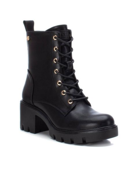 Женские ботинки XTI Lace-Up, цвет: Чёрный