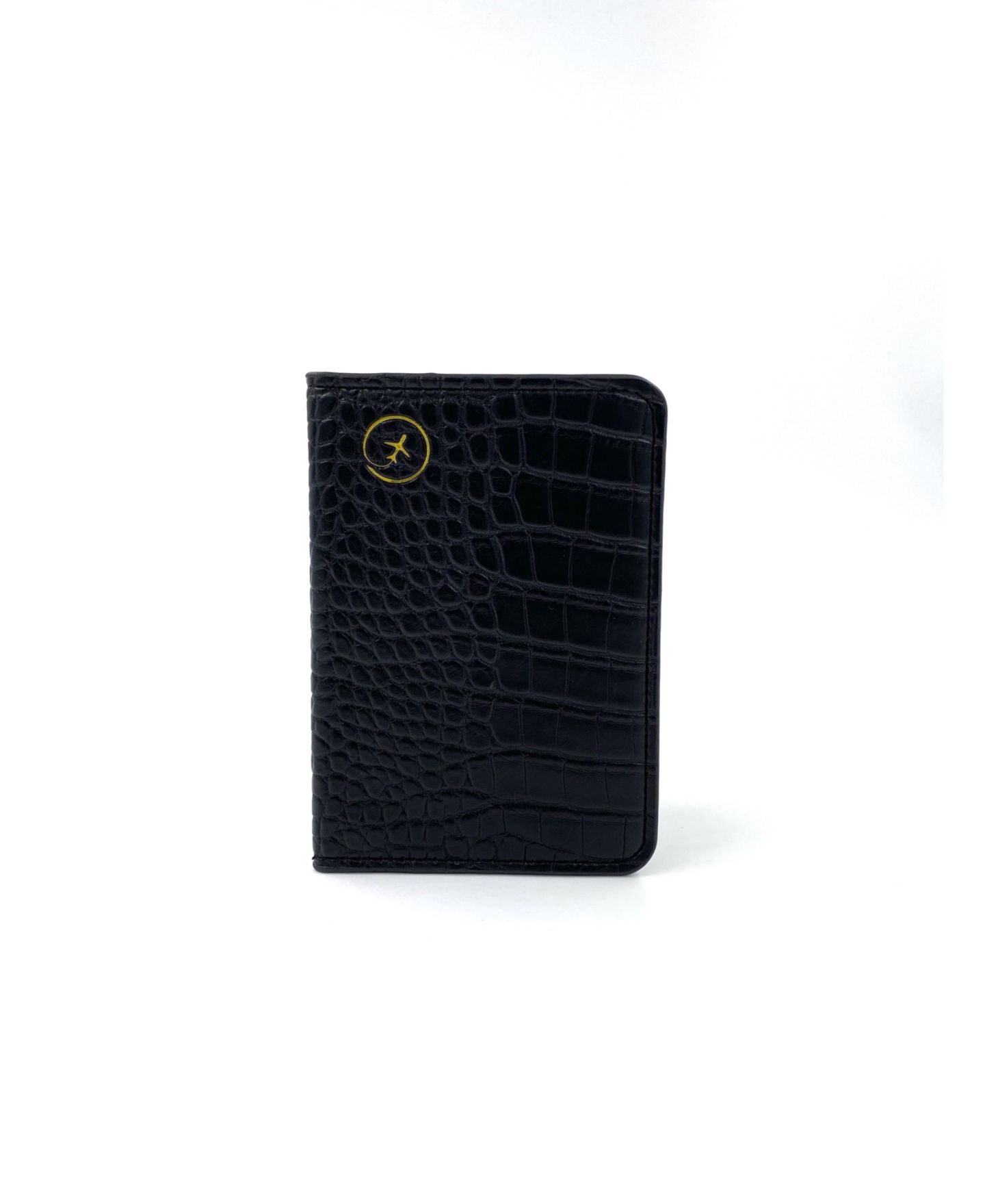 Кошелёк Ms. Jetsetter Leather Passport Card Holder, Travel, цвет: Чёрный — фото 1