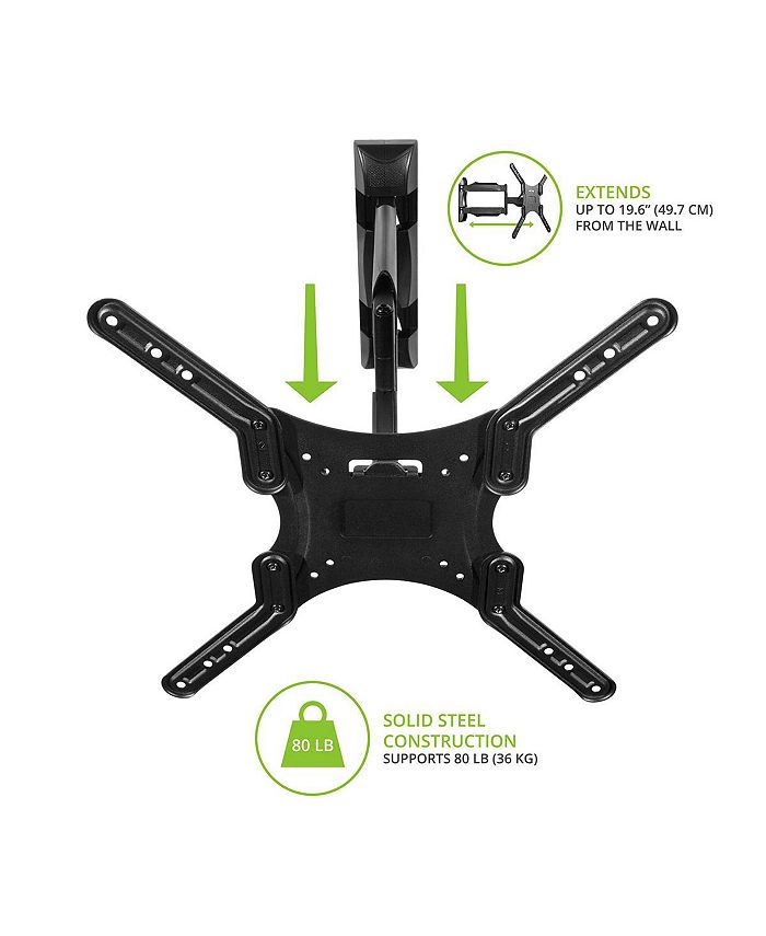 Kanto M300 Full Motion Single Stud TV Mount for 26" 55" Macy's