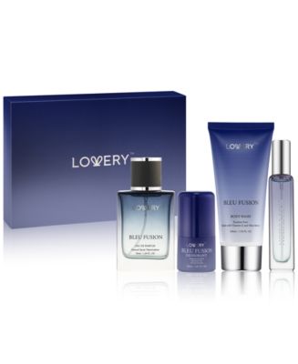 Lovery Men's 4-Pc. Bleu Fusion Eau de Parfum Gift Set - Macy's