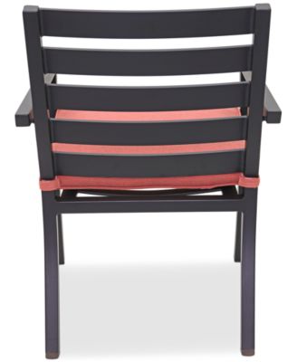 Astaire Outdoor 9-pc Dining Set (64" square table + 8 dining chairs)