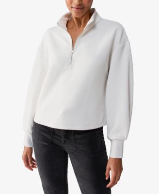 Sanctuary - Women's Quilted Quarter-Zip Top