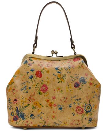 Patricia Nash Laureana Small Leather Frame Satchel Macy s