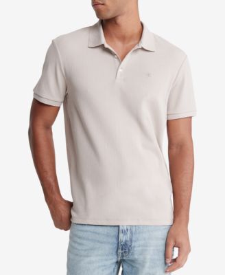 Calvin Klein - Men's Regular-Fit Drop-Needle Polo