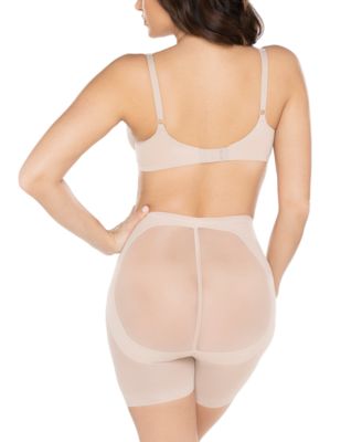 Women's Sexy Sheer Extra Firm Rear Lift Boy Short 2776