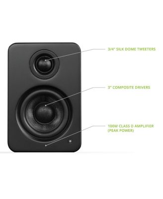 YU2 Powered Desktop Speakers - Pair