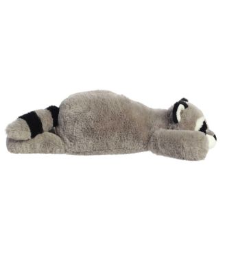 Aurora Mini Flopsies Rascal Raccoon Plüschtier – 20 Cm, Grau-schwarz-weiß, Aus Recycelten Materialien