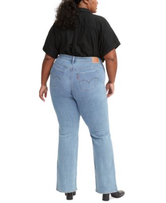  Trendy Plus Size 315 Mid-Rise Shaping Bootcut Jeans