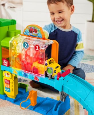 Little People Light-Up Learning Garage Toddler Playset