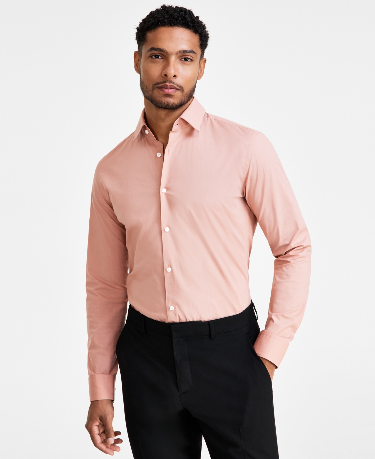 Hugo By  Boss Men's Kenno Slim-fit Solid Dress Shirt In Light Pastel