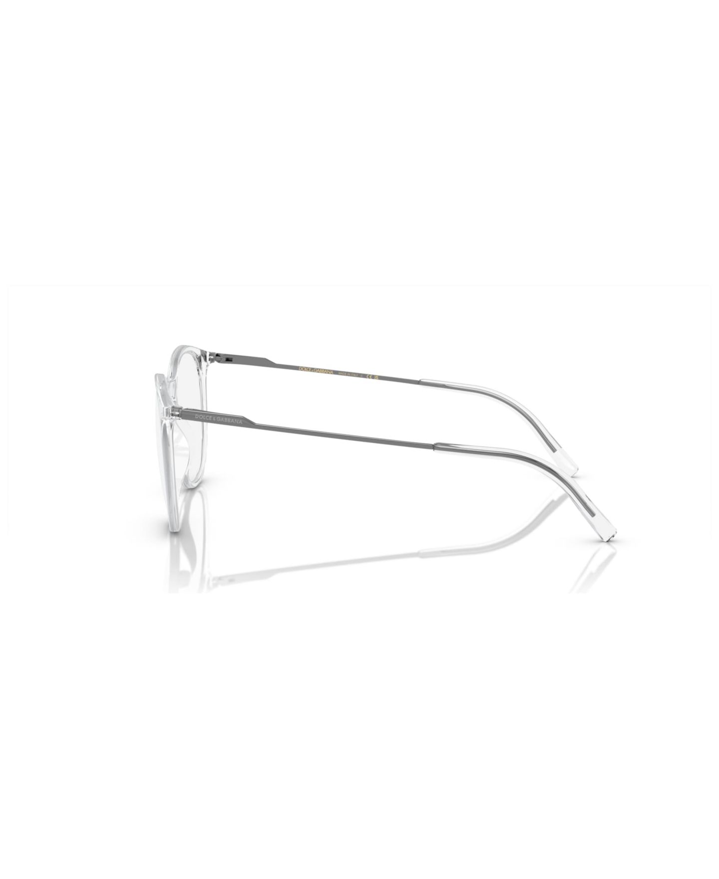 Мужские очки Dolce&Gabbana Man Panthos Plastic DG5031 Eyeglasses, цвет: Прозрачный — фото 5