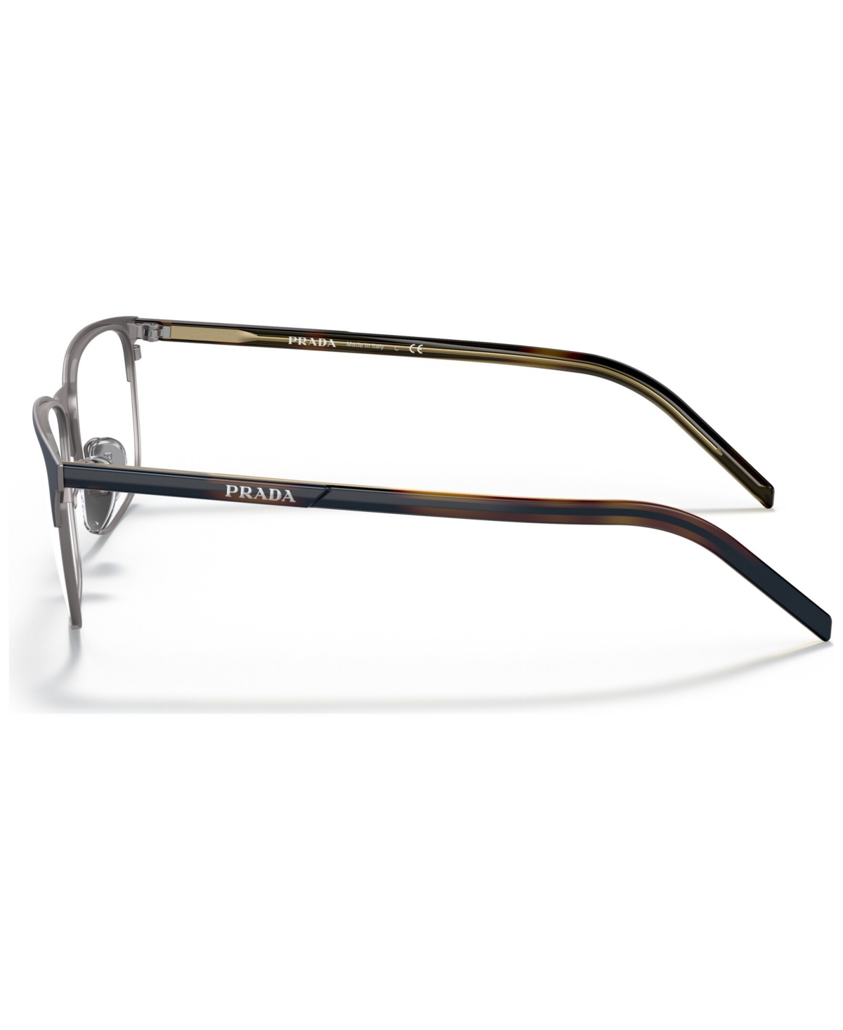 Prada Men's Eyeglasses, Pr 66YV - Gunmetal