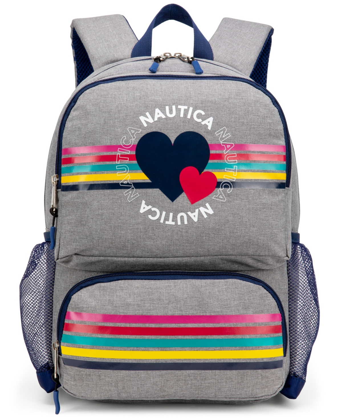 Nautica Kids Backpack For School, 16" H In Hearts