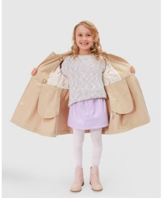 Child Girls Miss Sunshine Trench Coat