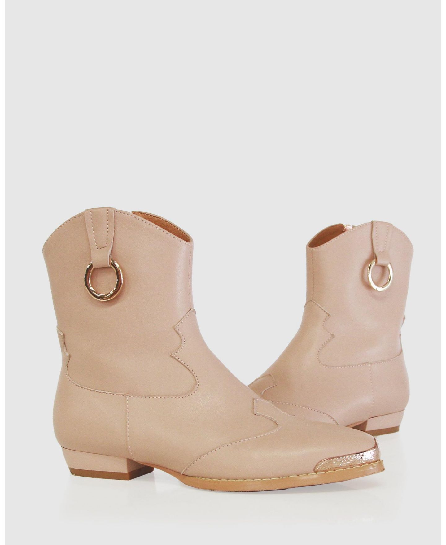Детские ботинки Belle & Bloom Child Girls Dallas Mini Western Boot, цвет: Пыльный розовый — фото 2