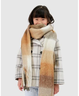 Girl Adore You Wool Blend Peacoat - Child