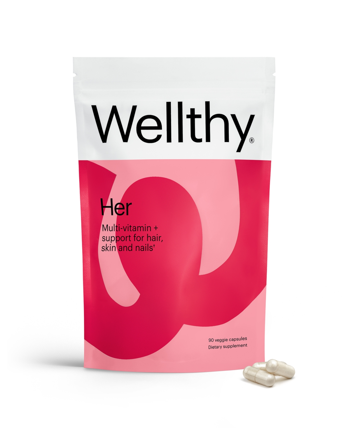 Her Multi Vitamin Supplement by Wellthy Capsules - 90 Count