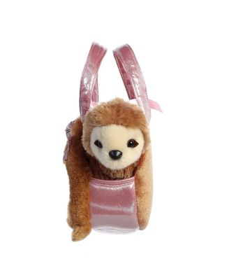 Small Minty Sloth Fancy Pals Fashionable Plush Toy