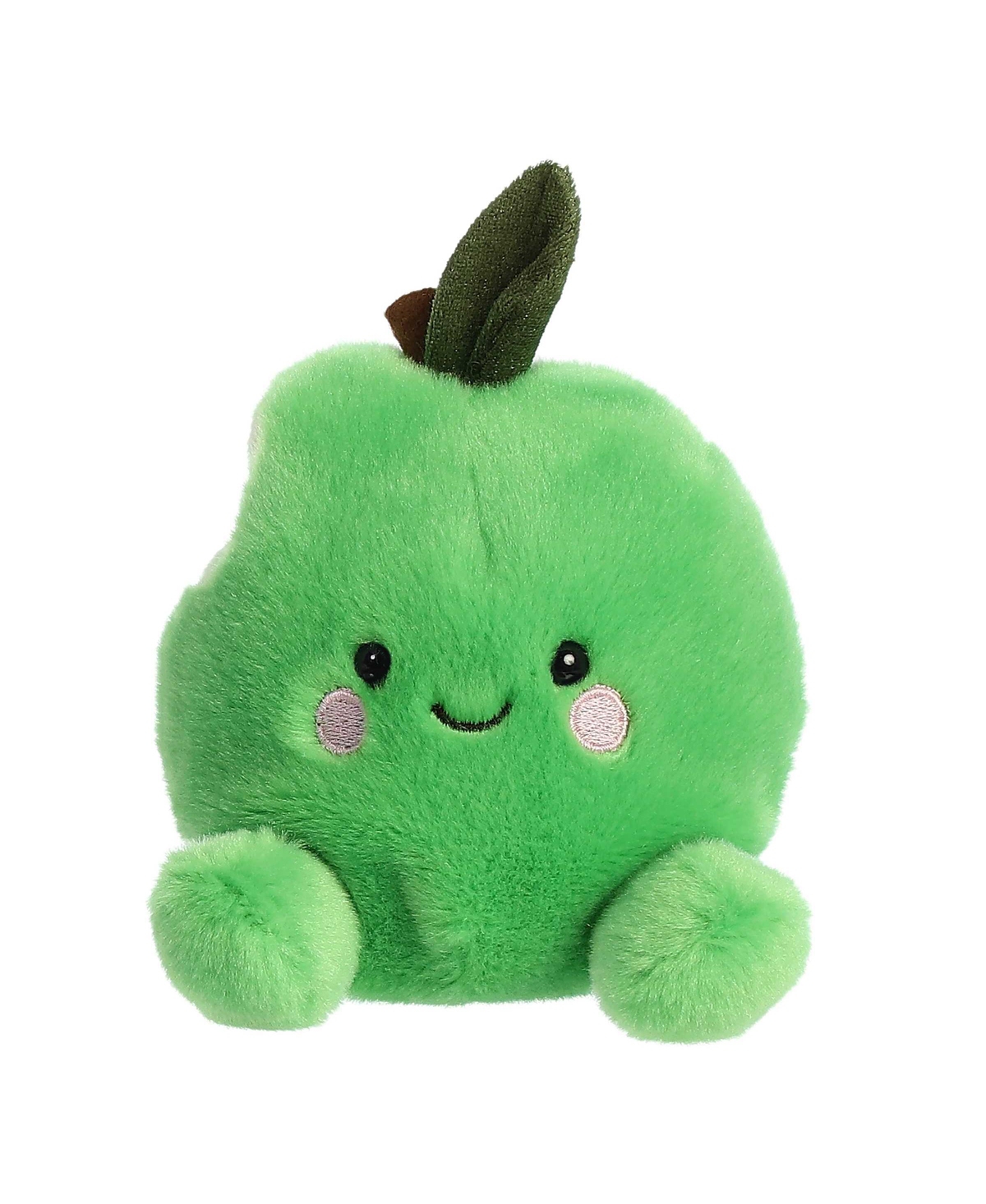 Aurora Kids' Mini Jolly Green Apple Palm Pals Adorable Plush Toy Green